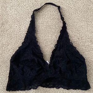 Pink halter Lace bralette